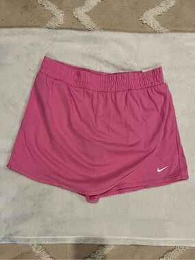 Nike Kids Pink Athletic Skort with Built-In Shorts
